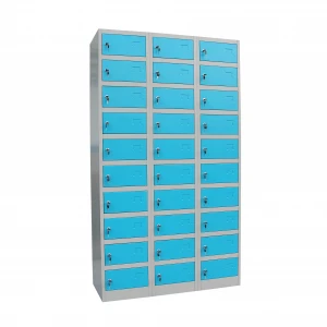 30 Door Lockers Assembling Style JF-3B10A Commercial Furniture for Staff