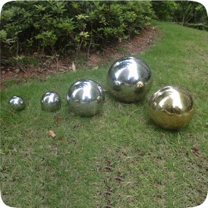 304 500mm Hollow Outdoor Garden Stainless Steel Ball