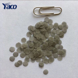 304 stainless steel 60mesh Small smoking pipes round screen(free sample)