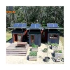 3*20ft shipping containers home villa house manufacture house prefab luxury modern homes prefabricated house