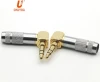 3.5mm  Stereo 3 Pole Right angle 90 Degree Male Plug Solder Headphone Jack Audio Adapter Connector