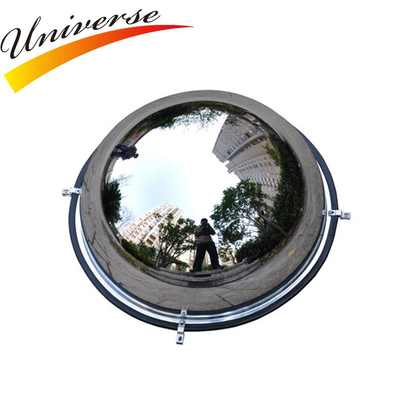 360 degree full dome mirror for indoor safety, acrylic convex dome mirror