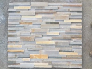 3D cheap natural stone honed wall cladding and stone panel WP-D14H