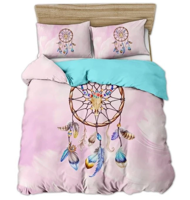 3D/5D digital printed character bed sheets Luxury Duvet Cover,  dream catcher bedding sets.