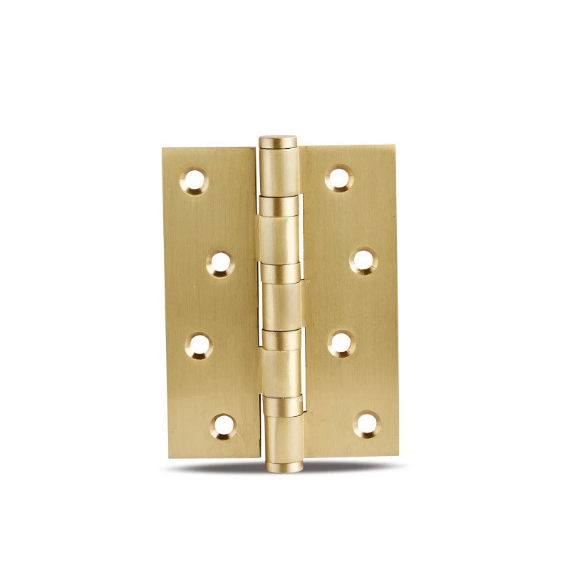 4 inch / 5 inch Brass Hinge for Wooden Door, Black Mute Bearing Door Hinge D-0321