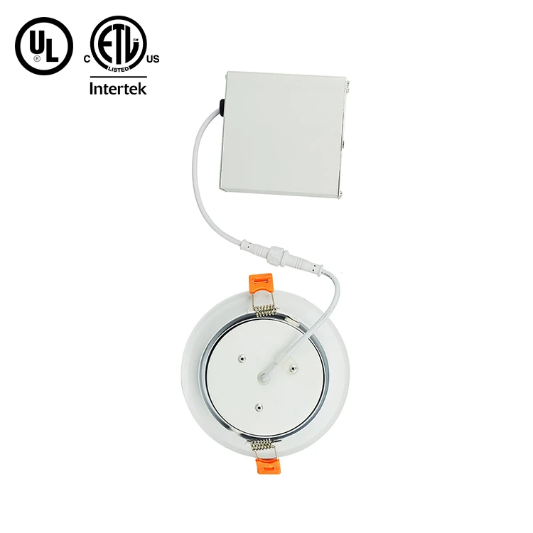 4 inch IC rated dimmable led panel light adjustable panel light led gimbal downlight gimbal ultra slim recessed panel light
