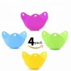 4 Pack Silicone Egg Poacher Cups Silicone Egg Poaching Pods For Stovetop Or Microwave Egg Cooking