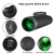 40x60 Mobile Phone Telephoto Lens, 16x52 Monocular Telescope with Cell phone Clip and Tripod For Outdoor Hunting,Camping, Hiking