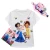 Import 4Pcs children clothes kid short sleeve t shirt encanto print bow tie shorts girls clothing sets from China