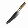 5 pcs professional 67 layers damascus steel knife set