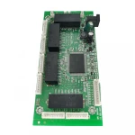 5 port 10/100/1000 Mbps data switch ethernet pcb module for embedded system data switching