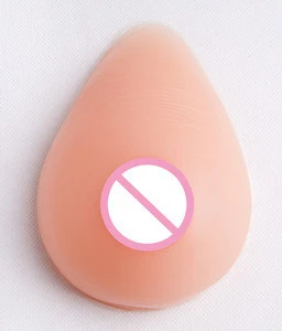 500g Realistic medical Artificial false breast silicon boob Form With Strap for men cross dresser suit