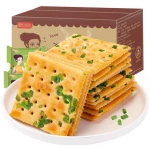500g salt scallion flavor soda  biscuit cracker