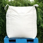 500kg 1 ton 1.5 ton bottom flat pp jumbo container big 1 tonne bulk cement bags