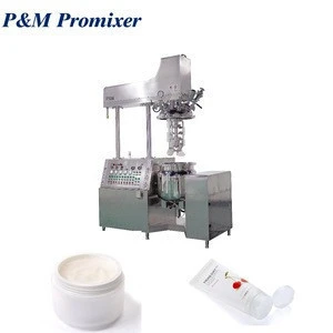 500L vacuum emulsifying mixer for cosmetic chemical product mixing equipment