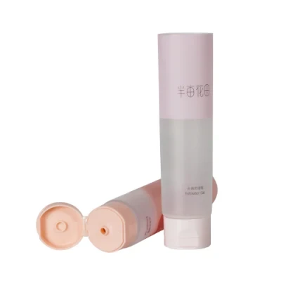 50ml 100ml 150ml Plastic Soft Squeezed Personal Care Cosmetic Tube with Flip Top Cap