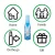 50ml toilet spray strong smell Fresh air freshener spray with natural plant ingredients toilet odor eliminator