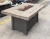 Import 52&quot; Rectangle tile top with alu. base fire pit table, outdoor garden gas heater, BTU 55,000 from China