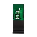 55 inch quiosco digital capacitive touch screen monitor ultra wide floor stand lcd touch screen advertising display