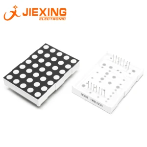 5*7 Dot Matrix 2057AS 2057BS 5mm Led Display Common Anode Red Super Bright 38*53mm