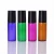 Import 5ml  Roll On Frosted Glass Rainbow Colorful Liptint Perfume Essential Oil Roller Bottles from China