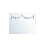 5mm oval bath mirror