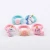 Import 5Pcs/Lot Lovely Unicorn/Star/Rainbow Cloud Girls Colors Elastic Ponytail Stripe Tie Hair Bands from China