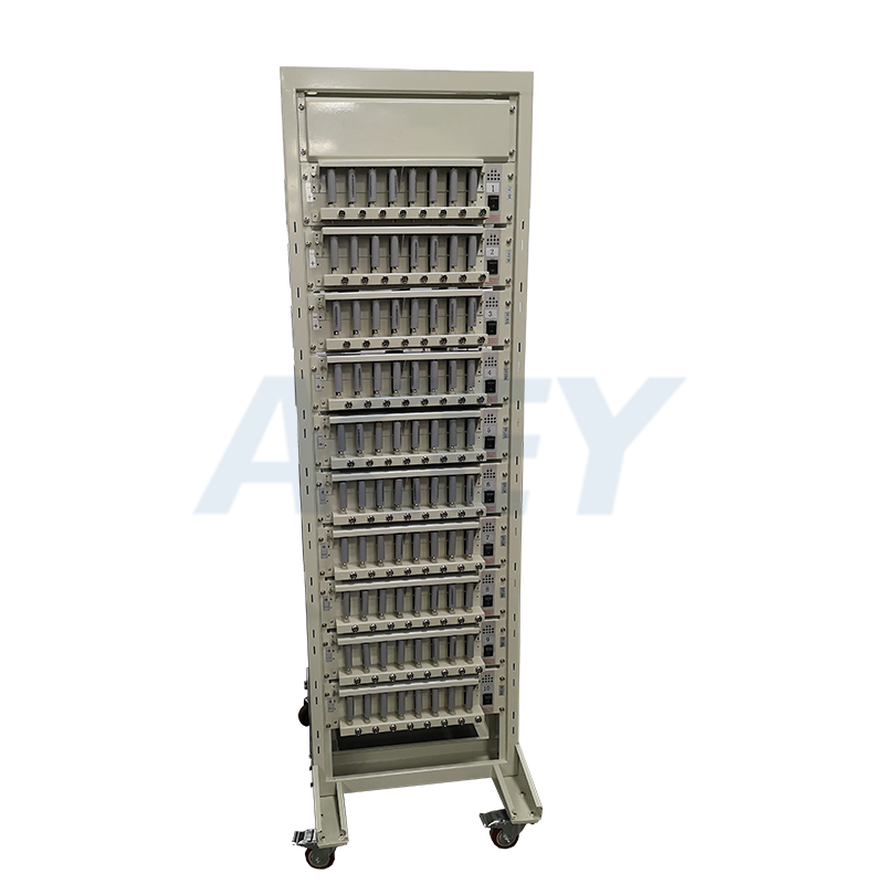 Buy 5v10a/8ch Cylindrical Lithium Ion Battery Cell Testing Machine For ...