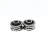 5x17x8mm stainless steel V U groove track roller bearing SG15 V17 2RS ZZ linear guide wheel bearing