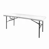 6FT folding table with straight leg