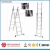 Import 6m price en 131 aluminum extension ladder parts | aluminum folding ladder | en 131 multi-purpose aluminum ladder from China
