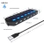 Import 7 in 1 USB 3.0 Hub 7ports Data Hub USB Power Adapter Compatible On/Off Switch Portable For Macbook Pro from China