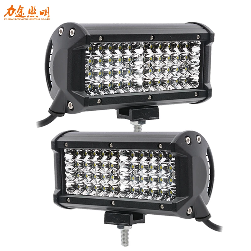 7 inch LED Driving Lights Offroad Driving Lamps with spot beam144W LED Work Headlight for Truck Lighting System