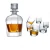 Import 700ML Crystal Glass Whiskey Decanter Bottle from China