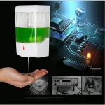 700ml Touchless Automatic Soap Dispenser With Motion Sensor Liquid Dish Hand-Free Washer Soap Dispenser For Bathroom & Kitchen