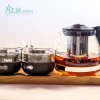 700ml+4cups camping coffee pot eco-Friendly glass coffee maker pot coffee drip pot