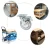 Import 8 inch 500kg Heavy Duty Pneumatic Gray High Elastic Rubber Casters Heavy Duty Industry Casters Wheels from China