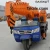 8 ton truck crane with spiral drill,telescopic boom truck mounted crane