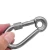 Import 8*80mm Ailot D Shape Climbing Keychain Rock Exotica Ring Clip Small Carabiner Hook from China