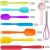 Import 9 Pcs Silicone Rubber Spatula Set Heat Resistant Non Stick Cookware Kitchen Utensils for Baking, Mixing, Cooking,Dishwasher Safe from China