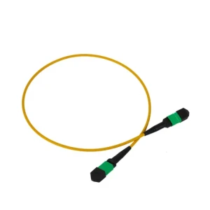 9/125 Singlemode Trunk Cable 12 Fibers Fiber Cable MPO to MPO Optical Patch Cord MPO Fiber Cable