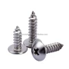 A2 A4 stainless steel SS304 SS316  truss head self tapping screw