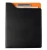 Import a4 pu leather office business art portfolio file folder with metal clip from China