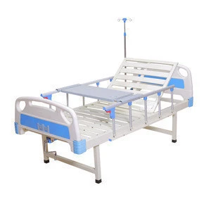 ABS Board Back Section Hospital Furniture One Function Medical Folding  Hospital Bed