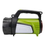 ABS high power police led search flash light lantern multi-functional searchlight with USB power bank