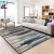 Import Abstract Design Stock Machine Woven Polypropylene Modern Area Rugs For Living Room Carpet from China