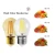 Import AC220-240V 4W Super Bright  E27 G45 LED glass filament lamp antique Edison LED bulbs Suitable for back garden from China