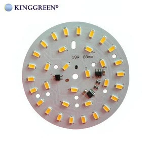 AC220V High voltage integrated IC driver light board 5730SMD 18W ac led module light