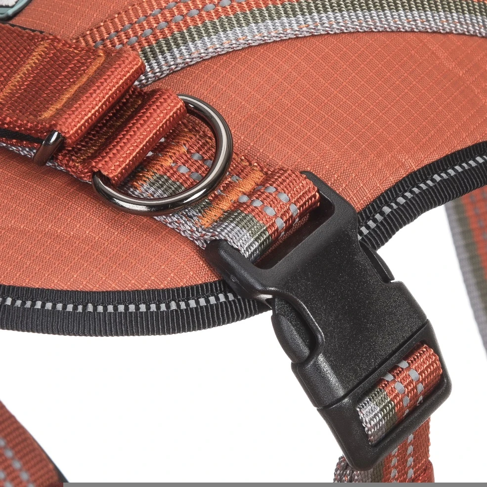 Adjustable dog harness durable reflective dog harness/Silla de montar ajustable para perros
