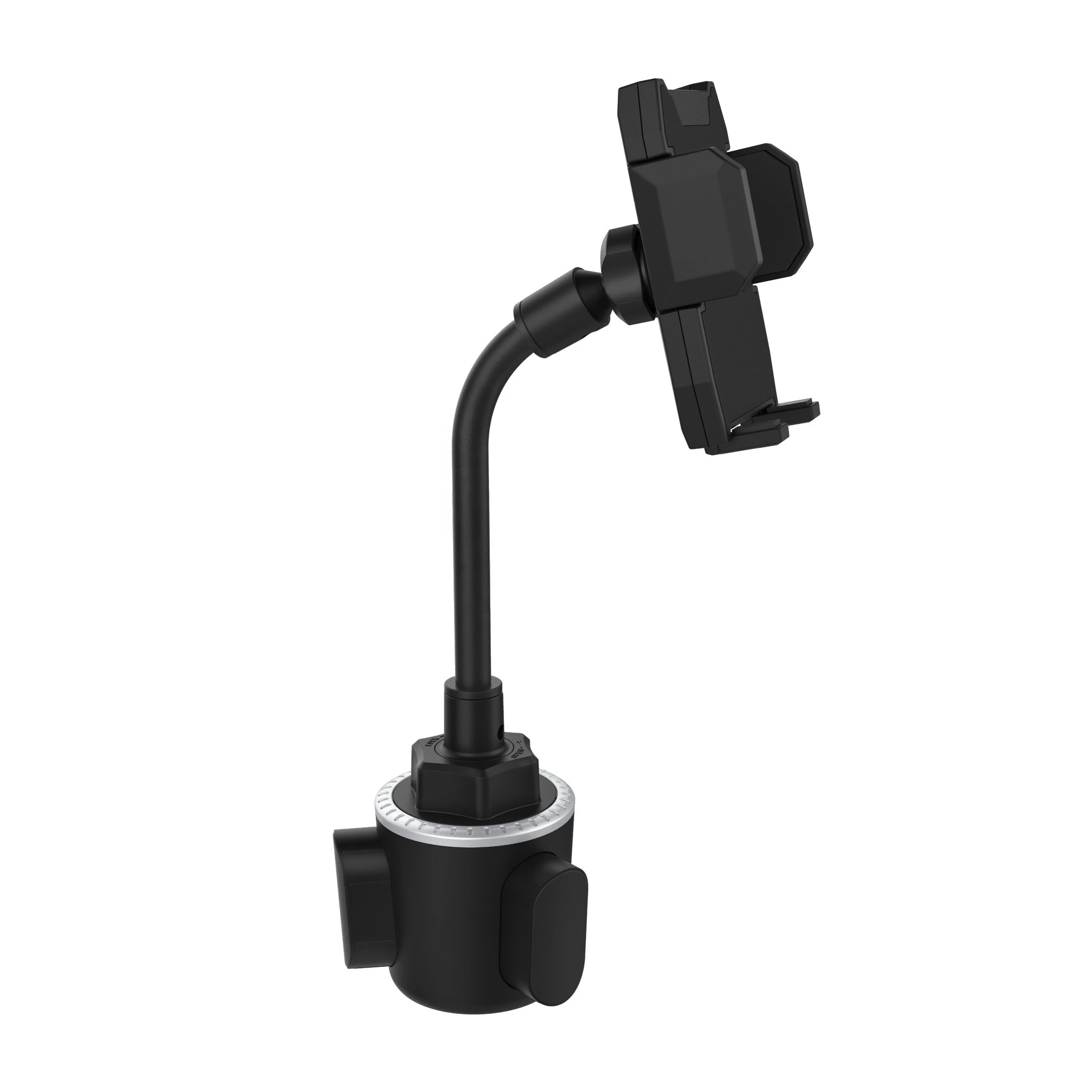 Adjustable Flexible Long Gooseneck Car Cup Holder Phone Mount